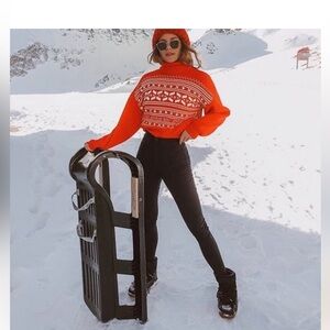 Free People Ikkii Inuikki now NEW waterproof winter Shearling Brown Suede boots